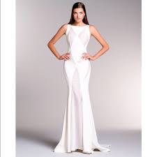 nwt john paul ataker white gown nwt