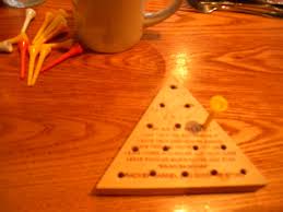 Drill with 3/16th bit (a drill press makes it much easier to keep the holes consistent, but it's not a requirement) 14 wooden golf tees. Capital Cities Usa Journey Across America 2013 December 21