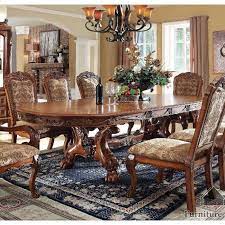 Exceptional sculpted bronze dining table by paul evans. Medieve Dining Table Antique Oak Furniture Of America Furniture Cart