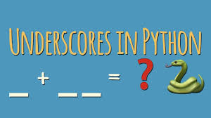 What S The Meaning Of Underscores In Python Variable Names Python Python Programming Variables
