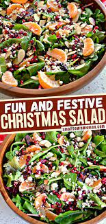 Christmas Salad Recipe Christmas Salad Recipes Christmas Food Dinner Christmas Dinner Sides
