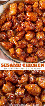 This meal is ready in just thirty minutes and the flavor is awesome! Crispiest Chinese Sesame Chicken In 30 Mins Dinner Then Dessert