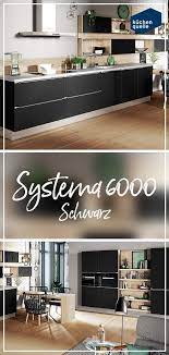 back to black die moderne systema 6000 in schwarz ist die trendkuche schlechthin kuche schwarz einbaukuche kuchen design