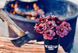 Variety of healthy beef meat sticks. This Bouquet Of Flowers Is Actually Made Of Beef Jerky Yum