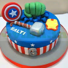 You could also replace the hulk fist with a black widow gun, antman mask or whatever you. Collections Of Marvel Birthday Cake