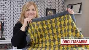 Iki Renkli Efsane Battaniye Youtube Orgu Baby Knitting Patterns Battaniye