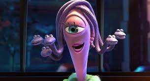 The movie Monster's Inc. has a character that is very similar to Medusa;  the character has snakes for hai… | Pixar characters, Monsters inc, Pixar  movies characters