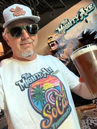 Cheers!! SoCal ThrowCal Tshirts are in!!! Get yours at the only 100% payout  axe throwing Tournament all year!! August 23-25 in Ventura, CA Guaranteed  $8750 for Open Hatchet! Three days of music