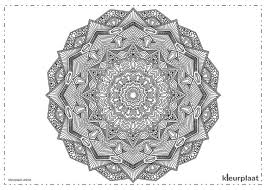 Kleuren.nu is de leukste website voor gratis kleurplaten. Kleurplaten Van Mandala