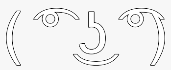 The face is often used to spam forums and image boards, similar to the japanese word desu. Lenny Face Png Transparent Png Transparent Png Image Pngitem
