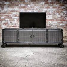 41 Inspiring And Unique Tv Cabinet You Will Love Tvcabinets Home Homedecorideas Industrial Media Console Modern Industrial Furniture Modern Industrial