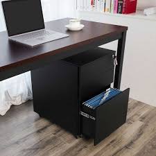 It measures 29.5 inches in height, 55 inches in width and 23.2 inches in depth. 3 Drawers File Cabinet For Sale Home Office Furniture Songmics