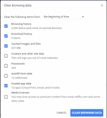How To Clear The Cache In Google Chrome Clear Browsing Data Google Chrome Web Browser Cache