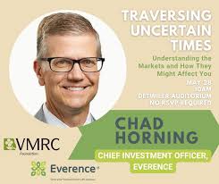 📣 Happening TOMORROW! Traversing Uncertain Times: Understanding the  Markets and How They Might Affect You 📈 The VMRC Foundation, in  partnership with Everence Financial, invites you to a thoughtful,  down-to-earth conversation about