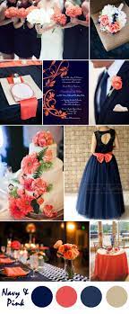 Coral and navy lie opposite each other on the color wheel which means they complement each other fabulously. Pin On Wedding Colors