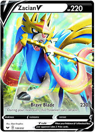 Zacian V Pokemon Cards Pokemon Tcg Cards Pokemon Cards Legendary