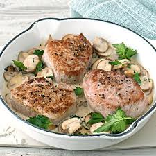 Schweinelendchen In Pilzrahmsauce Rezept Schweinelendchen Schweinelendchen Rezepte Rezepte