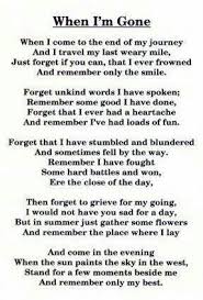 When I M Gone Words Sayings Unkind Words