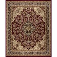 Find the perfect decorative accents at hayneedle, where you can buy online while you explore our room designs and curated looks for tips, ideas & inspiration to help you along the way. Home Decorators Collection Silk Road Red 4 Ft X 6 Ft Medallion Area Rug 30904 The Home Depot