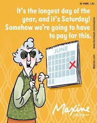 53rd Parallel North 17 Hour Summer Solstice Maxine Humor Fitness Jokes