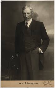 This silent reserve created a forceful air about the man that demanded control of every room and any conflict. John D Rockefeller Sr National Portrait Gallery