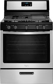Whirlpool glass top stove replacement burners. Whirlpool 5 1 Cu Ft Freestanding Gas Range Stainless Steel Wfg505m0bs Best Buy