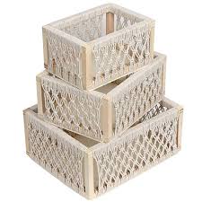Decorative Storage Boxes Boho Basket Boxes Rattan Boho Storagewicker Baskets For Shelv Baskets For Shelves Decorative Storage Baskets Bathroom Basket Storage