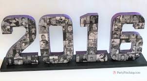 Its the perfect gift idea! Graduation Photo Collage School Year Numbers Letters Easy Diy Tutorial