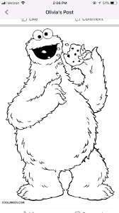 Pin By Debbie Prosser On Cricut Monster Coloring Pages Sesame Street Coloring Pages Coloring Pages