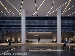 張德良 殷崇淵 室內設計 卸下冰冷面具 科技園區的企業新風景 ceiling design curtain designs office entrance