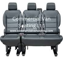 Van Seats - Rear Leather 2/1 Format + Fold Flat + Quick Release + ISO Fix +  Slides Forwards & Backwards + fits most vans!