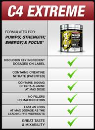 pre workout c4 extreme by cellucor