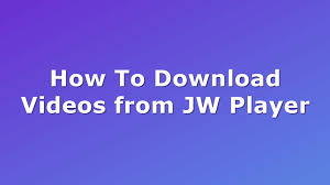 Andrew silver | sep 29, 2020 we live in a society that's constan. How To Download Jw Player Videos Adcod Com