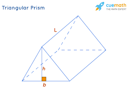 The formula, in general, is the area of the base (the red triangle in the picture on the left) times the height, h. Triangular Prism Definition Formulas Volume Surface Area Solved Examples Faqs