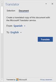 Translate A Whole Word Document To Another Language Office Watch