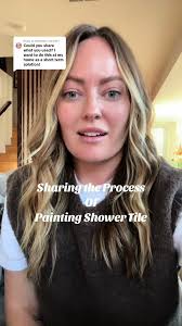 Replying to @Moll Doll Finally sharing the process and products used for  painting tile! #greenscreen #fyp #foryoupage #videoaday #rentalproperty  #airbnb #diy #interiordesign #homerenovation ...