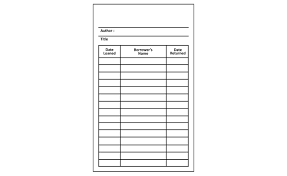 Download Blank Library Loan Card Templates This Download Includes Jpg Eps Png Svg Ai Di 2020 PSD Mockup Templates