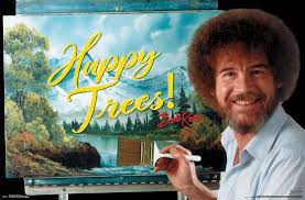 Bob Ross Happy Trees Posters Allposters Com In 2020 Bob Ross Happy Trees Bob Ross Blunt Bob Hairstyles