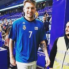 Luka dončić is a slovenian professional basketball player for the dallas mavericks of the national basketball association (nba) and the slovenian luka has got few interesting tattoos on his body. Titus Anjawnicus On Twitter Found A Pic Of Luka Doncic S Tattoo Shop