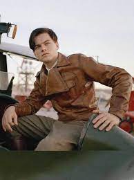 Howard Hughes Aviator Jacket Aviateurs Portrait