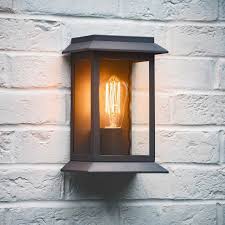 Aussenwandleuchte Grosvenor Charcoal Aussenwandbeleuchtung Terrassenwand Aussenlampen