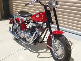 Image result for Red 1961 Motorcycle