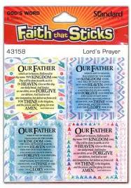 The our father prayer has been translated severally originally starting from the original greek. Stickers Lord S Prayer Kjv 9781414394473 Christianbook Com