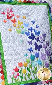 Blooming Butterflies Quilt Pattern Butterfly Quilt Pattern Quilts Applique Quilts