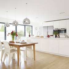light filled kitchen diner kitchen