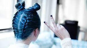 We begin our list of updos for shoulder length curly hair with this cute bubbly high bun! 15 Braid Hairstyles For Short Medium Long Hair Garnier