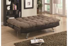 Sofa beds are still space savers and can be a convenient solution for a small apartment or a loft! Coaster Sofa Beds And Futons 300306 Contemporary Brown Microfiber Dark Brown Vinyl Sofa Bed Corner Furniture Futons