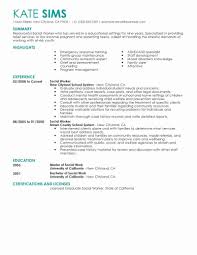 Social Work Skills For Resume Unique Best Social Worker Resume Example In 2020 Resume Examples Good Resume Examples Basic Resume Examples