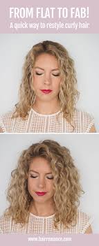 How To Restyle Curly Hair Fast And Get Mega Volume Hair Romance Hair Romance Hair Styles Volume Hair