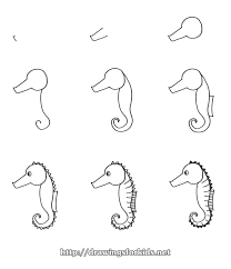 Maybe you would like to learn more about one of these? Seahorse Drawing Easy Cute Novocom Top